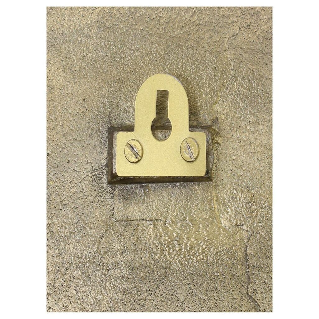 Ρολόι Τοίχου Χρυσό Μέταλλο 75x3x75cm