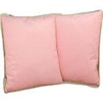 Μαξιλάρι Ψάρι Ροζ Polyester 45x45cm Σετ 2Τμχ