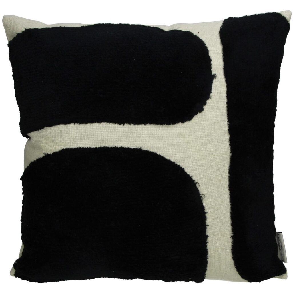 Μαξιλάρι Μαύρο Βαμβακερό 45x45cm