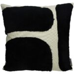 Μαξιλάρι Μαύρο Βαμβακερό 45x45cm