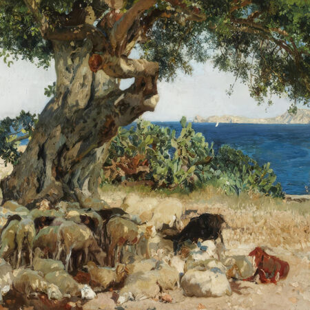Πινακας σε καμβά JOAQUIN SOROLLA - ALGARROBO - Sorolla Joaquin Sticky 5