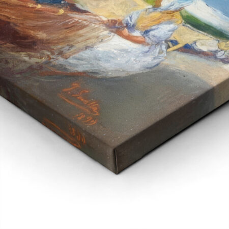 Πινακας σε καμβά JOAQUIN SOROLLA - ARREGLANDO LAS REDES - Sorolla Joaquin Sticky 1