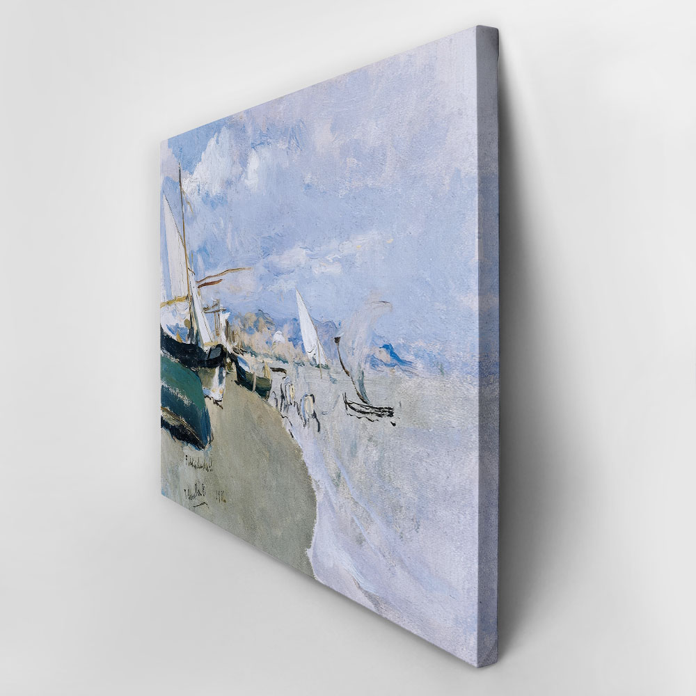 Πινακας σε καμβά JOAQUIN SOROLLA - BARCAS EN LA PLAYA COSTA DE LEVANTE