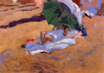 Πινακας σε καμβά JOAQUIN SOROLLA - CHILD'S SIESTA