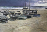 Πινακας σε καμβά JOAQUIN SOROLLA - DIA DE TEMPESTAD VALENCIA