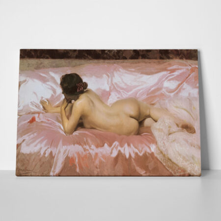 Πινακας σε καμβά JOAQUIN SOROLLA - NAKED WOMAN