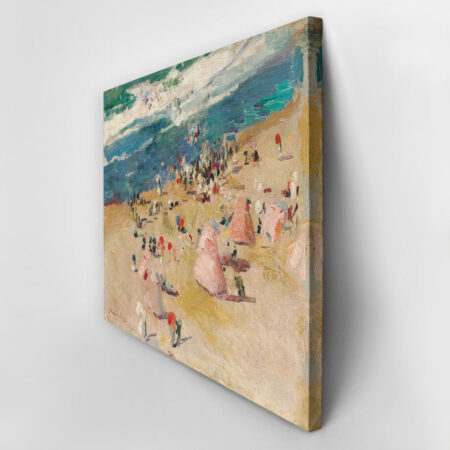 Πινακας σε καμβά JOAQUIN SOROLLA - ON THE BEACH AT BIARRITZ - Sorolla Joaquin Sticky 2