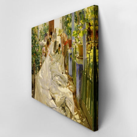 Πινακας σε καμβά JOAQUIN SOROLLA - SEWING THE SAIL - Sorolla Joaquin Sticky 2