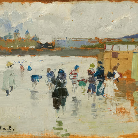 Πινακας σε καμβά JOAQUIN SOROLLA - THE BEACH OF LA CONCHA - Sorolla Joaquin Sticky 5