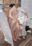 Πινακας σε καμβά JOAQUIN SOROLLA - THE PINK ROBE AFTER THE BATH