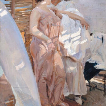 Πινακας σε καμβά JOAQUIN SOROLLA - THE PINK ROBE AFTER THE BATH - Sorolla Joaquin Sticky 5