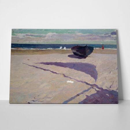 Πινακας σε καμβά JOAQUIN SOROLLA - THE SHADOW OF THE BOAT