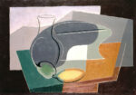 Πινακας σε καμβά JUAN GRIS - FRUITDISH AND CARAFE