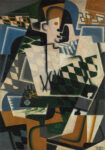 Πινακας σε καμβά JUAN GRIS - HARLEQUIN WITH A GUITAR