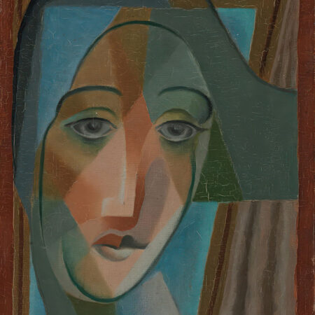 Πινακας σε καμβά JUAN GRIS - HEAD OF A HARLEQUIN - Juan Gris Sticky 5