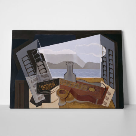Πινακας σε καμβά JUAN GRIS - LA FENTRE OUVERTE
