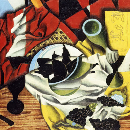 Πινακας σε καμβά JUAN GRIS - PEARS AND GRAPES ON A TABLE - Juan Gris Sticky 5