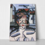 Πινακας σε καμβά JUAN GRIS - PORTRAIT OF GERMAINE RAYNAL