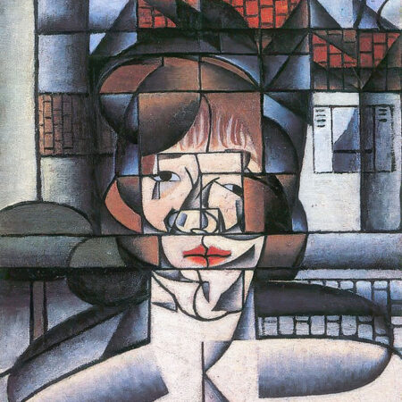 Πινακας σε καμβά JUAN GRIS - PORTRAIT OF GERMAINE RAYNAL - Juan Gris Sticky 5
