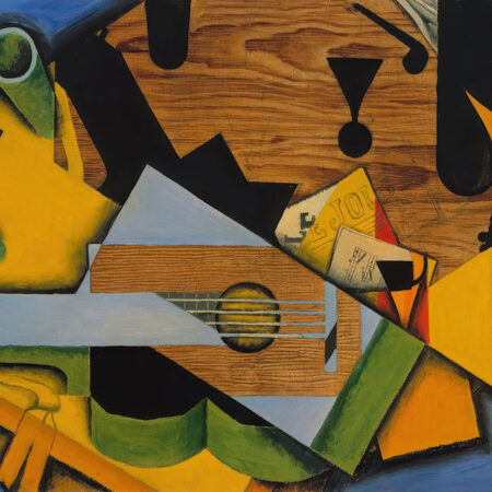 Πινακας σε καμβά JUAN GRIS - STILL LIFE WITH A GUITAR - Juan Gris Sticky 5