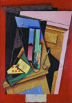Πινακας σε καμβά JUAN GRIS - STILL LIFE WITH A POEM