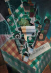 Πινακας σε καμβά JUAN GRIS - STILL LIFE WITH CHECKED TABLECLOTH