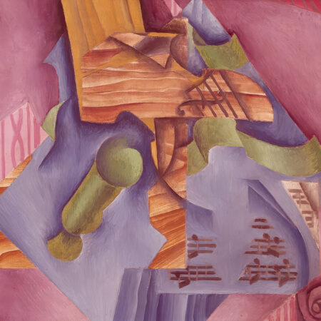 Πινακας σε καμβά JUAN GRIS - STILL LIFE WITH VIOLIN AND GLASS - Juan Gris Sticky 5