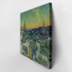 Πίνακας σε καμβά VAN GOGH - A WALK AT TWILIGHT