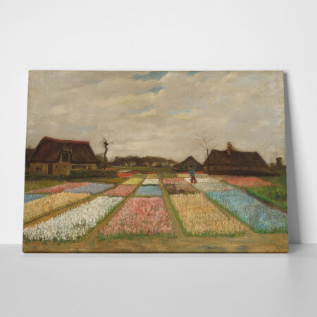 Πινακας σε καμβά VAN GOGH - BLUMENBEETE IN HOLLAND - Vincent Van Gogh