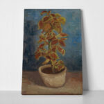 Πινακας σε καμβά VAN GOGH - BLUMENTOPF MIT BUNTNESSEL
