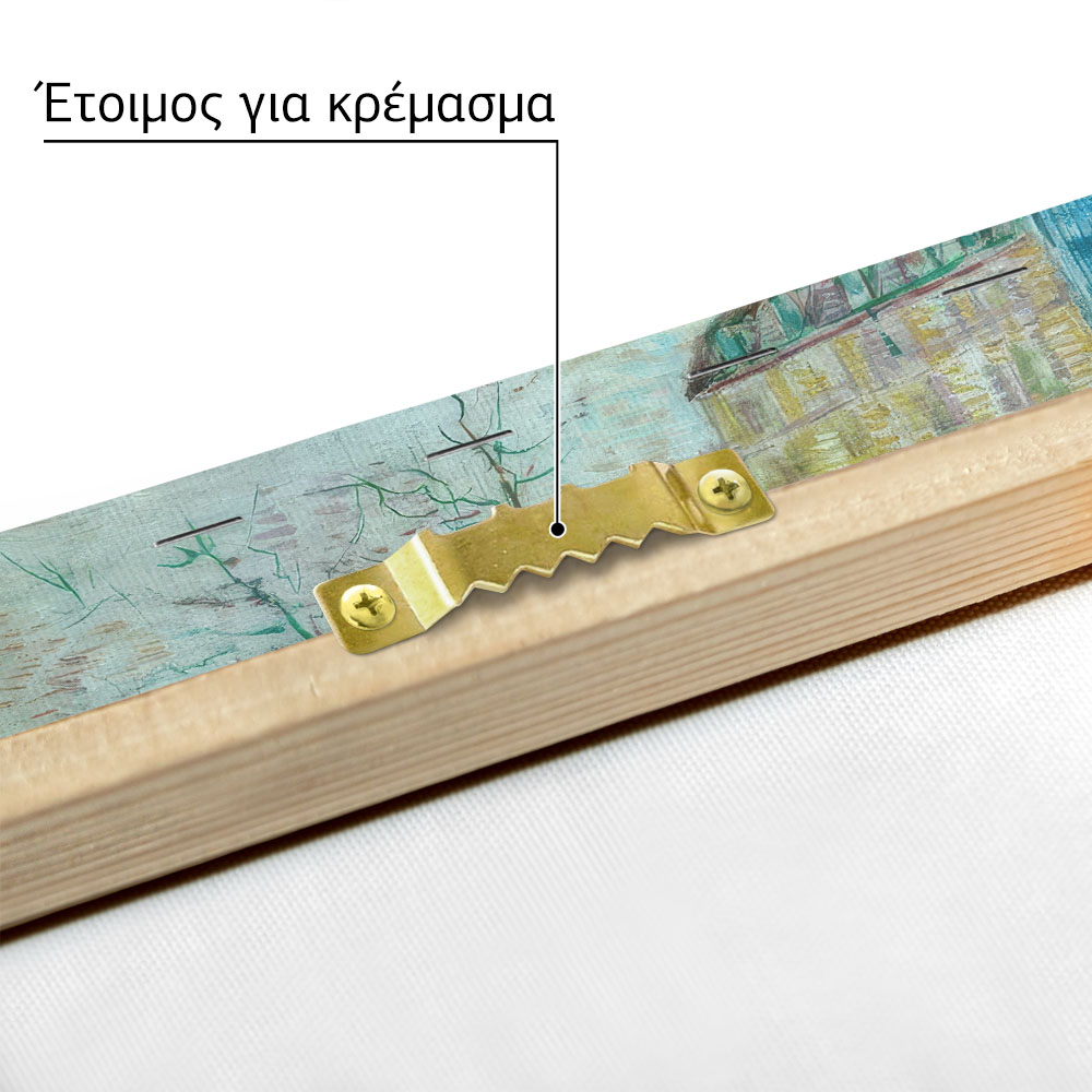 Πινακας σε καμβά VAN GOGH - BOULEVARD DE CLICHY