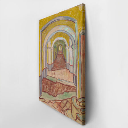 Πινακας σε καμβά VAN GOGH - CORRIDOR IN THE ASYLUM - Vincent Van Gogh Sticky 3
