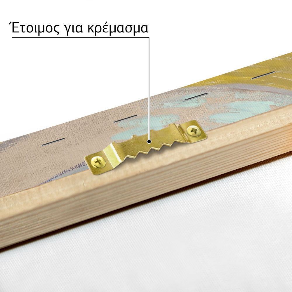 Πινακας σε καμβά VAN GOGH - CORRIDOR IN THE ASYLUM