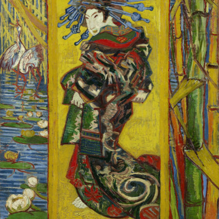Πινακας σε καμβά VAN GOGH - COURTESAN AFTER EISEN - Vincent Van Gogh Sticky 7