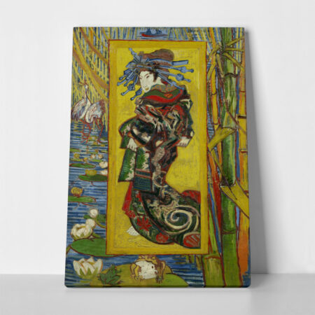 Πινακας σε καμβά VAN GOGH - COURTESAN AFTER EISEN - Vincent Van Gogh Sticky 1