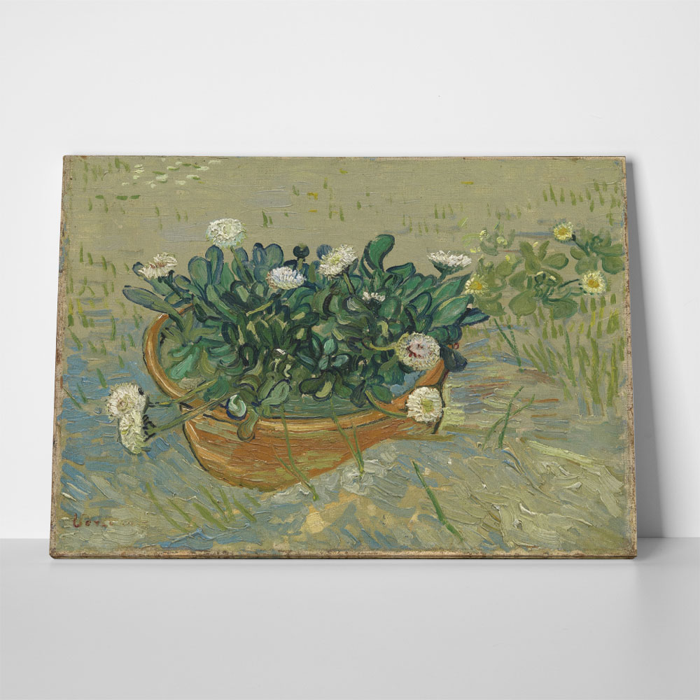Πινακας σε καμβά VAN GOGH - DAISES ARLES