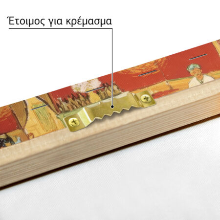Πινακας σε καμβά VAN GOGH - DAS NACHTCAF AN DER PLACE LAMARTINE IN ARLES - Vincent Van Gogh Sticky 4