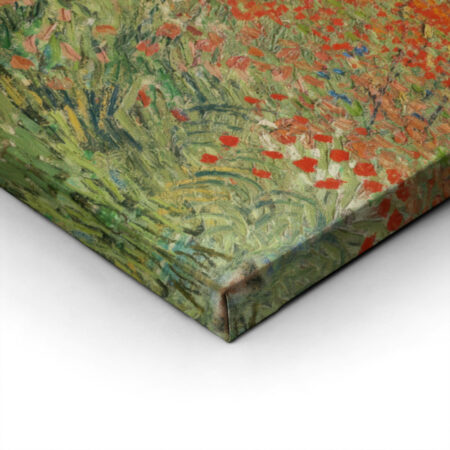 Πινακας σε καμβά VAN GOGH - FIELD OF POPPIES 1980 - Vincent Van Gogh Sticky 3