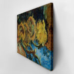 Πινακας σε καμβά VAN GOGH - FOUR SUNFLOWERS GONE TO SEED