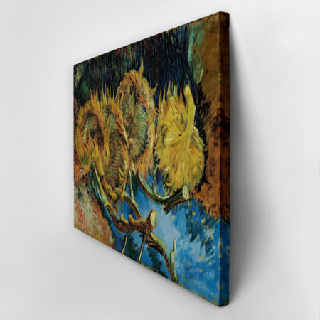 Πινακας σε καμβά VAN GOGH - FOUR SUNFLOWERS GONE TO SEED - Vincent Van Gogh Sticky 2