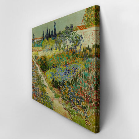 Πινακας σε καμβά VAN GOGH - GARDEN AT ARLES - Vincent Van Gogh Sticky 2