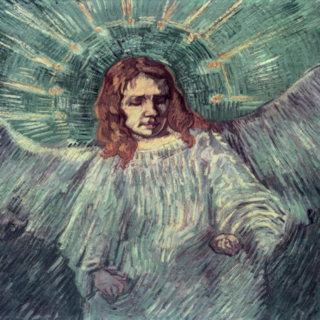 Πινακας σε καμβά VAN GOGH - HEAD OF AN ANGEL AFTER REMBRANDT - Vincent Van Gogh Sticky 5