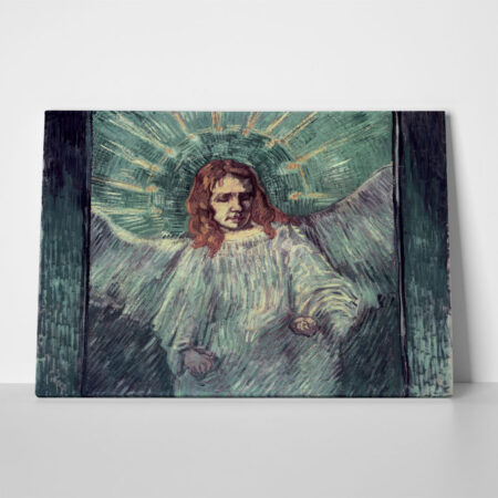 Πινακας σε καμβά VAN GOGH - HEAD OF AN ANGEL AFTER REMBRANDT - Vincent Van Gogh