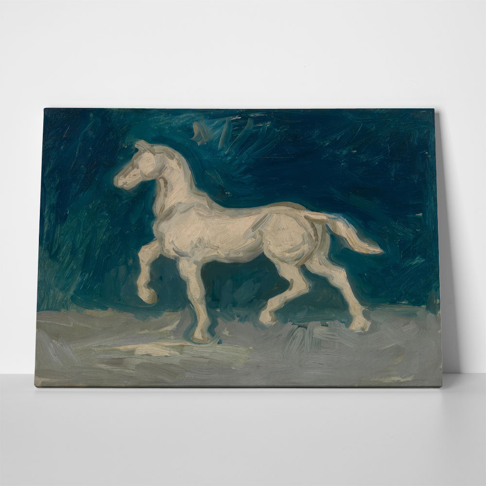 Πινακας σε καμβά VAN GOGH - HORSE
