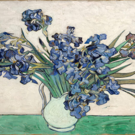 Πινακας σε καμβά VAN GOGH - IRISES 1890 - Vincent Van Gogh Sticky 5