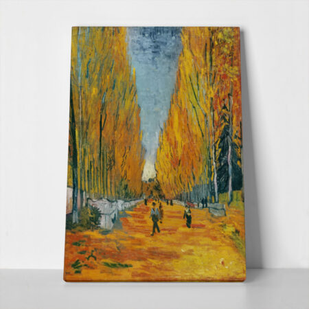 Πινακας σε καμβά VAN GOGH - L'ALLEE DES ALYSCAMPS ARLES - Vincent Van Gogh Sticky 1