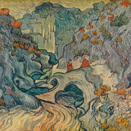 Πινακας σε καμβά VAN GOGH - LE RAVIN - Vincent Van Gogh Sticky 5