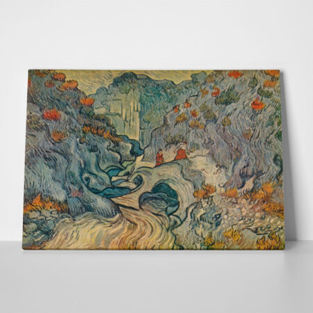 Πινακας σε καμβά VAN GOGH - LE RAVIN - Vincent Van Gogh