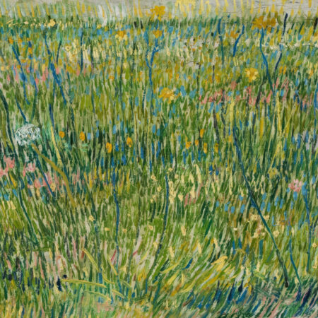 Πινακας σε καμβά VAN GOGH - PATCH OF GRASS - Vincent Van Gogh Sticky 5