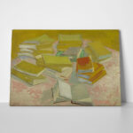 Πινακας σε καμβά VAN GOGH - PILES OF FRENCH NOVELS